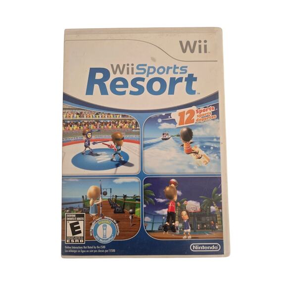 Nintendo Other - Wii Sports Resort Case & Manual Only (No Disc) – Original Nintendo Wii Packaging